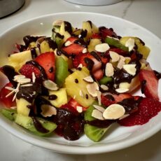 15-4: Fruit Salad with Chocolate Sauce